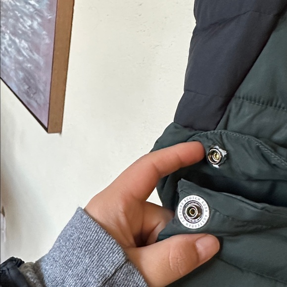 Scotch and Soda hooded puffer jacket green size L - Picture 14 of 15
